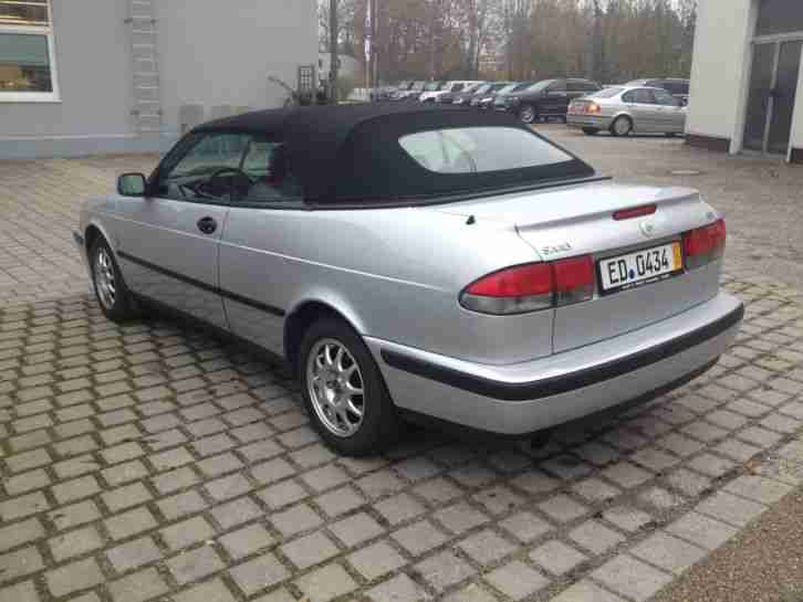 Saab Cabrio 9-3 SE nur 85000 km lückenlos Scheckheft gepflegt 2HD EZ1999