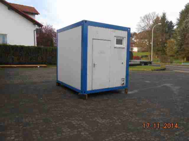 Sanitärcontainer,Bürocontainer, Container ,Wohncontainer, 10 Fuss