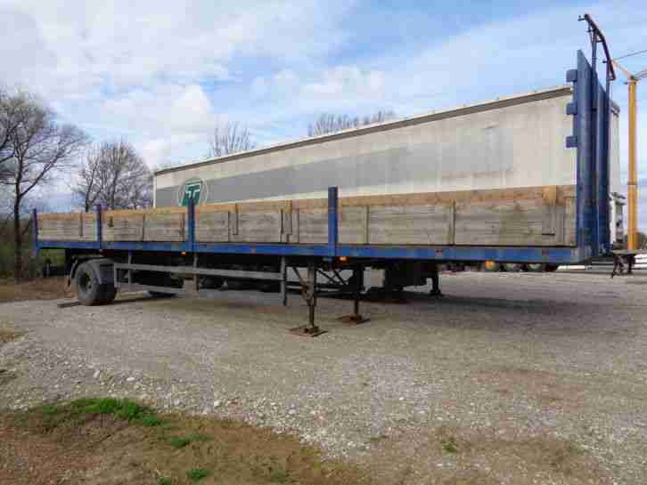 Sattelauflieger Dinkel, Auflieger, Anhänger, Pritsche, LKW