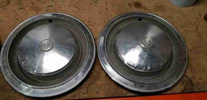 Satz Radkappen (4x) 1972 Imperial Wheel Covers Hub caps Radzierblenden