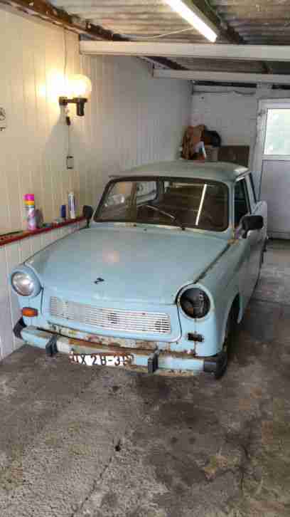 Scheunenfund Trabant 601 ´83 6V mit DDR