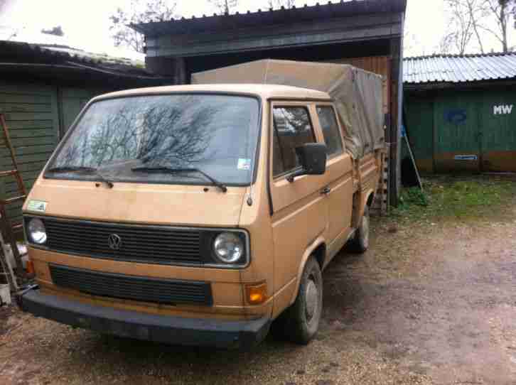 Scheunenfund VW T3 Doka, EZ 83, , Fzg. fährt,