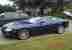 Schickes Jaguar XKR Coupé in blau metallic mit heller Lederausstattung