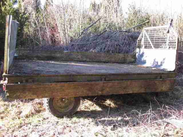 Schlepperhänger einachsig