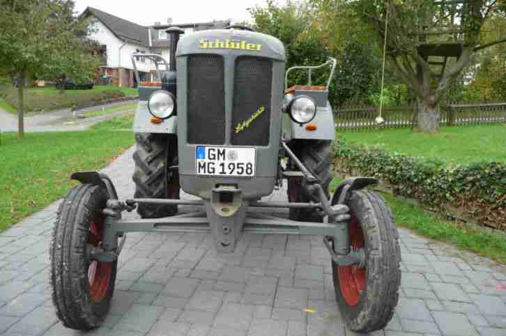 Schlüter ASL 130 Oldtimer Schlepper Trecker Originalzustand Langhuber