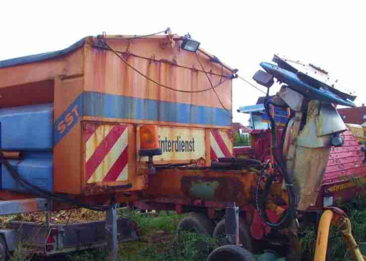 Schmidt sst 42 Salzstreuer Winterdienst Streuer Aufbaustreuer