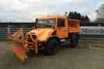 Schneepflug Unimog U90 Turbo Mercedes. 70000km