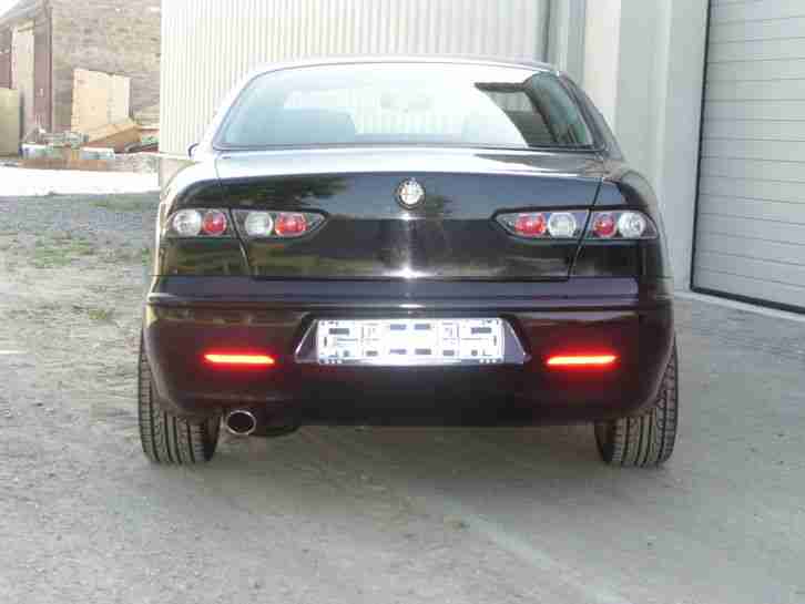 Schöner Alfa 156 2,4JTD, neu TÜV; Alu, Klima, ordentlicher Zustand