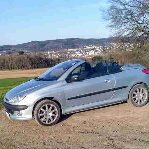 Schöner Cabrio 206 CC mit Satten 135 PS