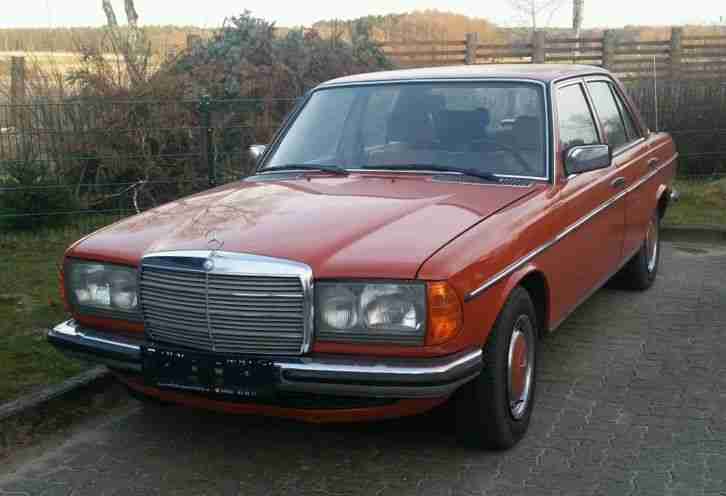 Schöner MERCEDES Benz W123 280 mit H- Zulassung und Tüv Oldtimer