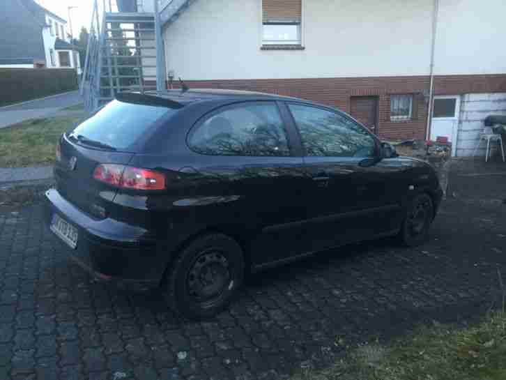 Schöner Seat Ibiza 1,9TDI 6L schwarz