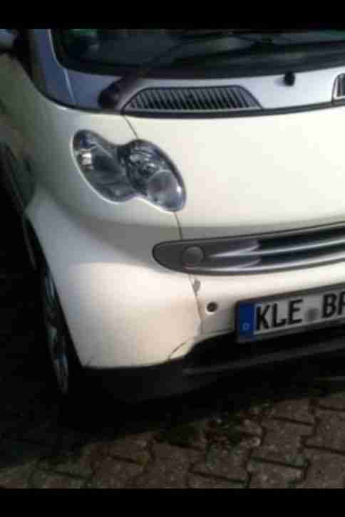 Schöner Smart Fortwo Bj.2005- Cremeweiss' !!! TÜV NEU !