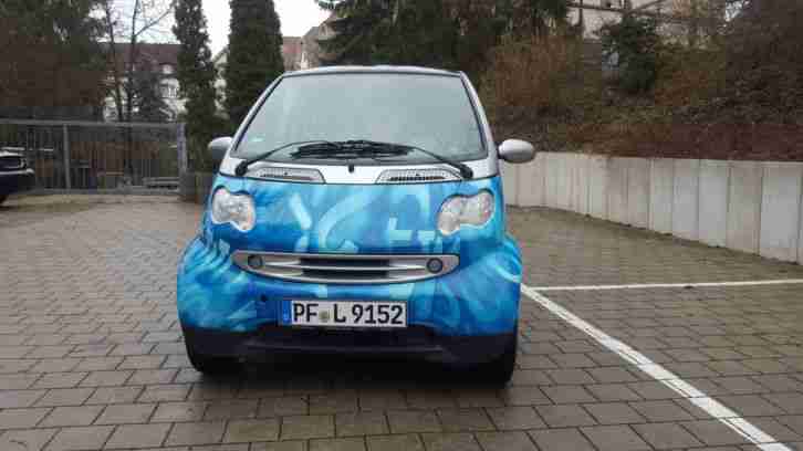 ** Schöner Smart Fortwo cdi 450 Nummeric Blue **