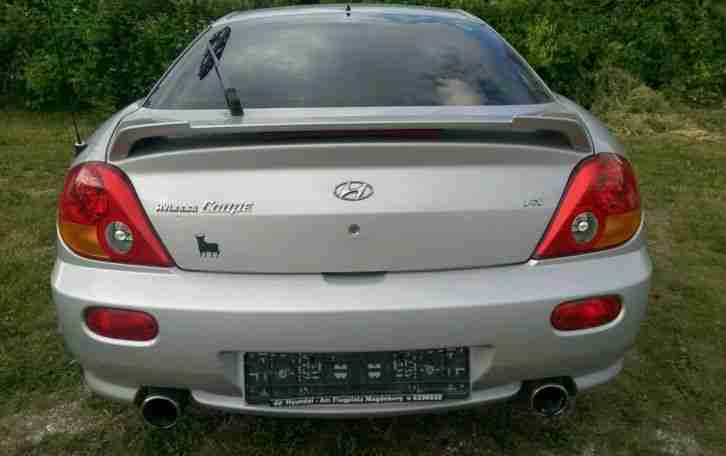 Schönes gepf.Hyundai Coupe 2,0 Benzin Bj 2004 aus 1.Hand mit Klima usw