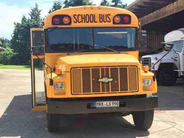 Schoolbus TÜV AU Grüne Plakette Diesel Partybus MwSt ausweisbar Preis VB!