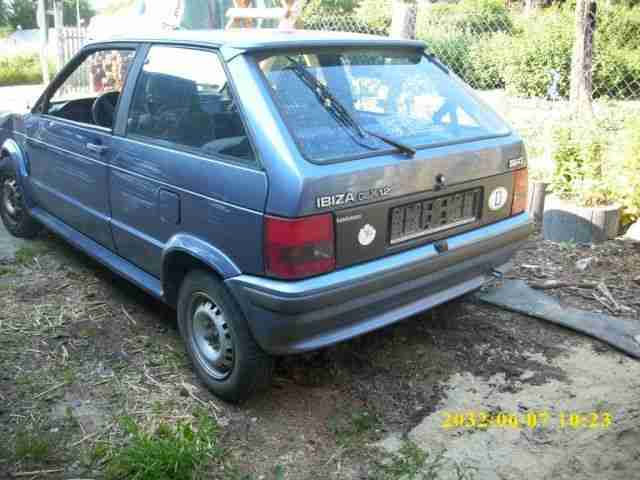 Seat Ibiza,021A , Kleinwagen,Seat , Ibiza, Unfall KFZ, Auto ,