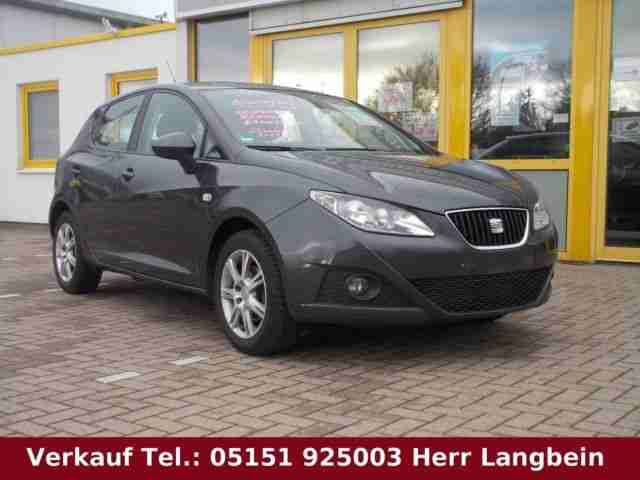 Seat Ibiza 1.4 16V Style Tempomat, Klimaauto., ALU