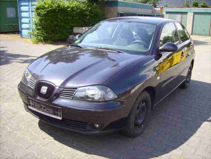 Seat Ibiza 1.4 schwarz mit Klima 16 Zoll