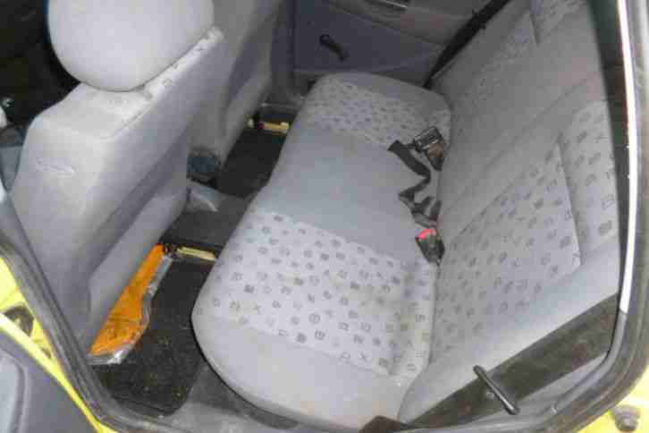 Seat Ibiza 6K 1.4 60 PS 4-Türer 175871 Km EZ: 2001 Tüv bis 09.16 Klima Unfall