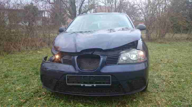 Seat Ibiza 6L 1.2 Benzin Unfallfahrzeug EZ: 2008