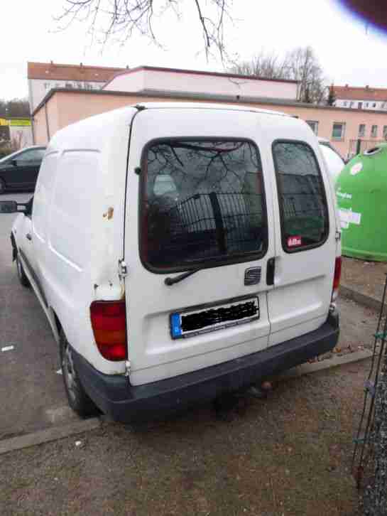 Seat Inca 1.9 SDI Profi mit AHK, ZV und LKW-Zulassung