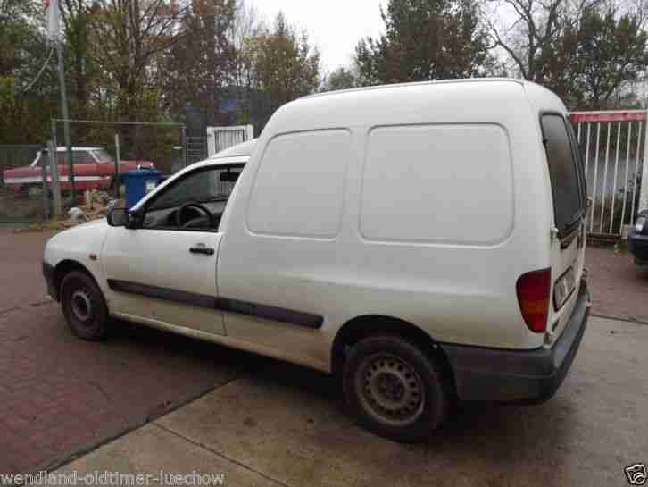Seat Inca Caddy Diesel LKW Zulassung ( wie VW ) EZ : 1996 voll fahrbereit