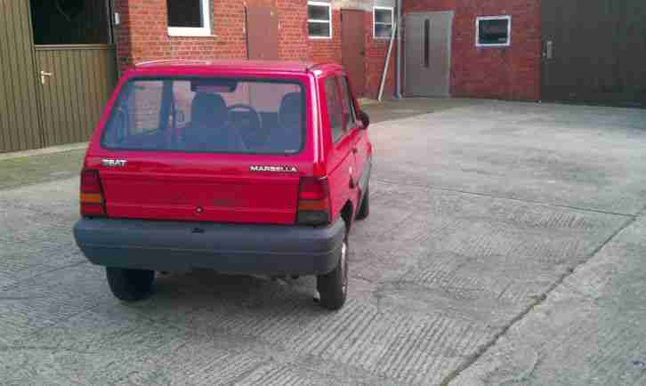 Seat Marbella Rot 0.9 L KAT VW - Motor!!!! __LETZTMALIG SONST PRESSE__