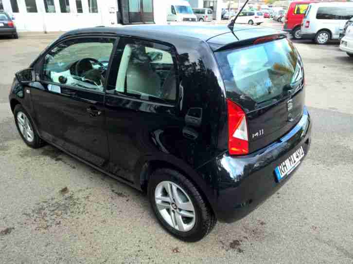 Seat Mii schwarz, 2000km, el. Fensterheber, el. Spiegel, Alus, 12-Fach bereift
