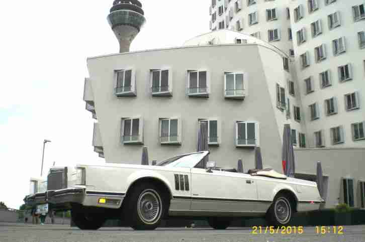Sehr Schöner 77er Lincoln Continental Mark V Cabrio 7,
