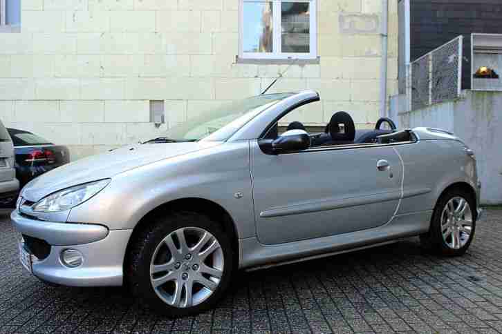 Sehr gepflegte 206 cc bj 2005
