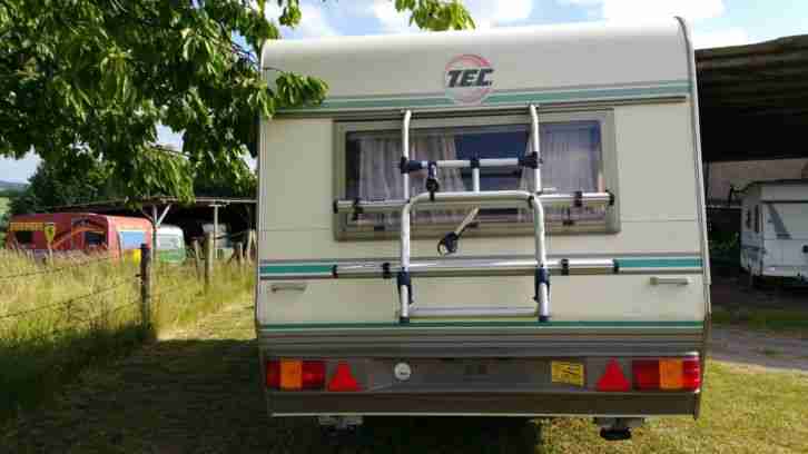Sehr gepflegter TEC Weltenbummler,2 Sitzgruppen,Fahrradtr.,Naßz,WC,TÜV/Gas neu,