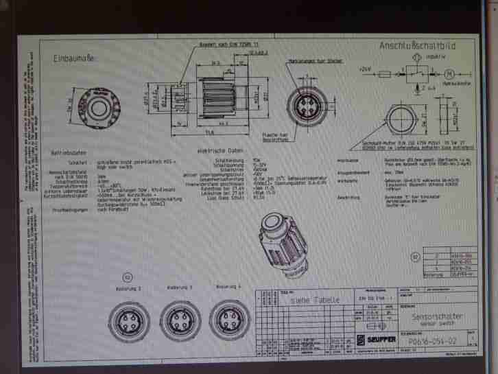 Sensorschalter Nutzfahrzeuge (1 Stück)