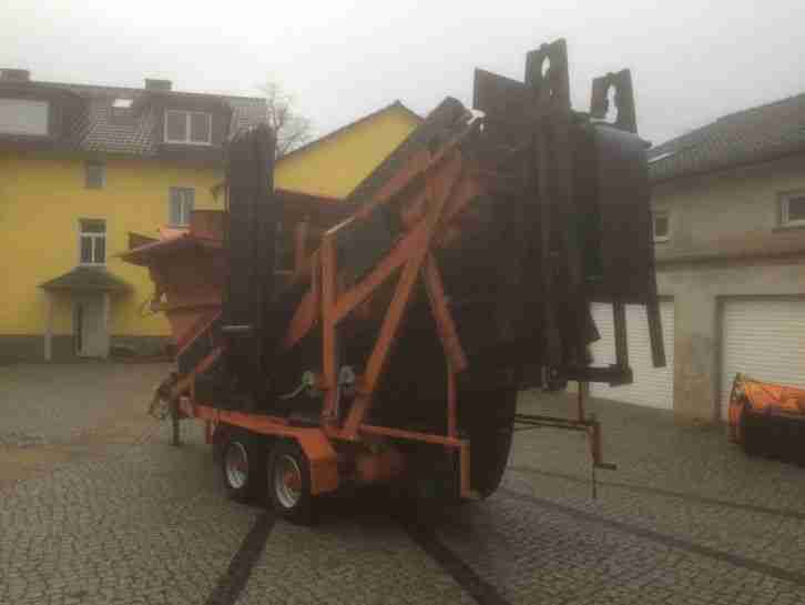 Siebanlage Beyer Tandem Globtrotter 3 Fraktion Strassenzulassung
