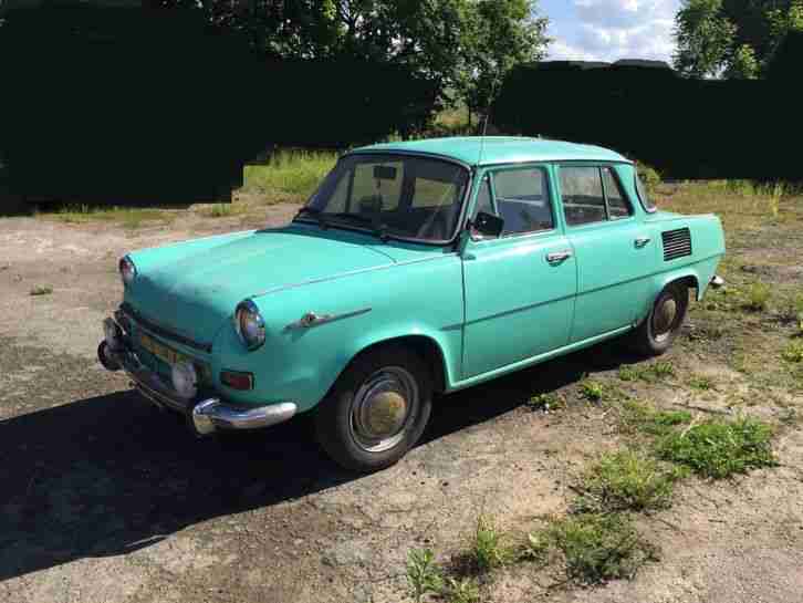 Skoda 1000 MB, 2 Stück + Teilespender, 1x H-Kennzeichen, viele Ersatzteile