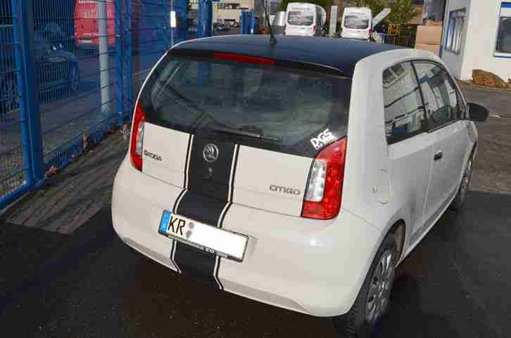 Skoda Citigo Active mit 70tkm 1. Hand 8fach bereift MwSt. ausweisbar