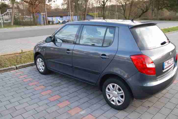 Skoda Fabia 1,2 - 44 KW / 60 PS / 5-türig - grau metallic - EZ 03/2008