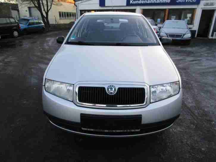 Skoda Fabia 1.4 MPI, Klima, nur orig. 44 Tkm, Scheckheft gepflegt