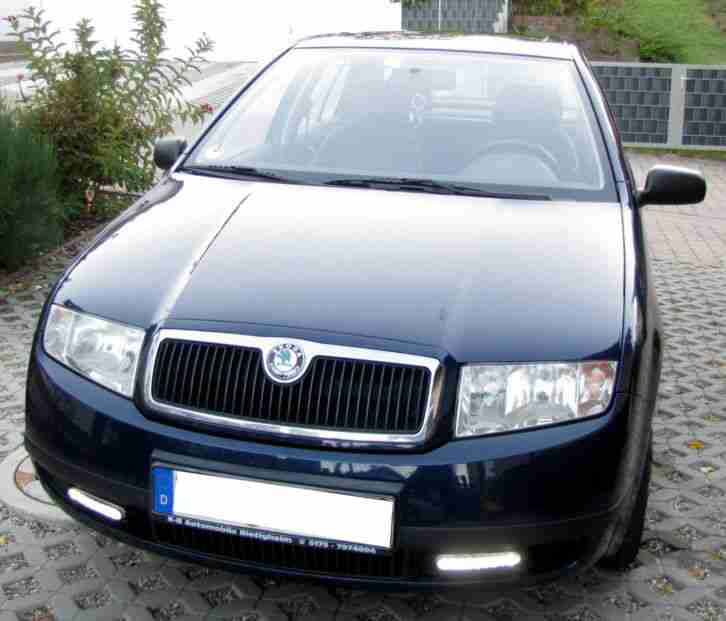 Skoda Fabia 1.9 SDI Tüv bis 03.2017 Limousine/SEDAN Blau-metallic Technisch Top!