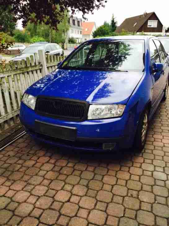 Fabia 1, 9 TDI Klima Blau Alu Felgen Diesel