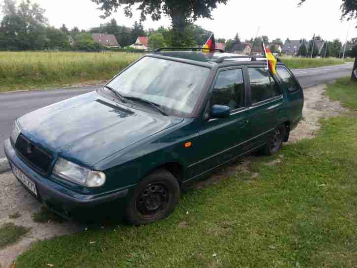 Skoda Felicia Kombi Benziner Motor Getriebe ok voll fahrbereit
