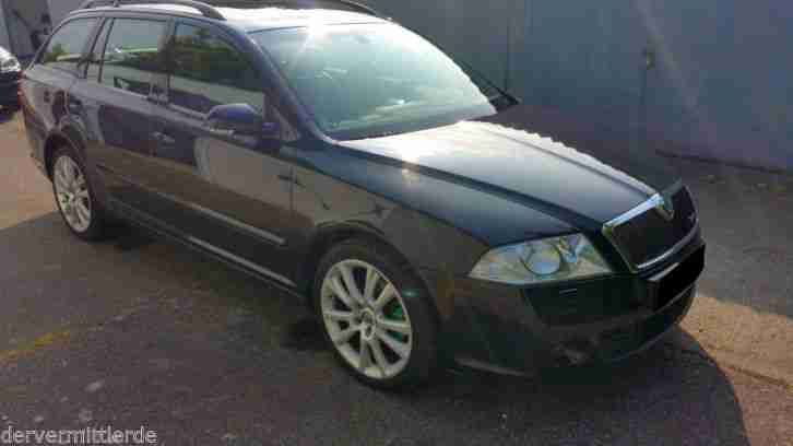 Skoda Octavia Kombi RS 2.0TFSI -Navi - Ledersitze - Scheckheft Skoda - 100 Tkm -