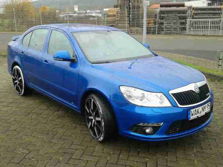 Skoda Octavia RS , 19 Zoll Felgen , 31.000km !!! race - blue!!