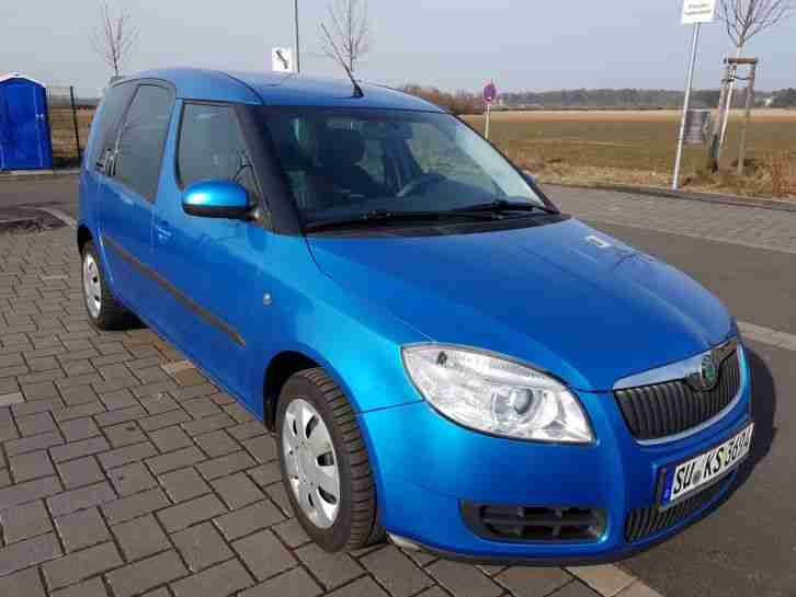 Skoda Roomster 1.2 in Ocean Blue Metallic