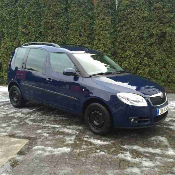 Skoda Roomster1.2 12V HTP EZ 08/2009 85.450 km Benziner unfallfrei blau