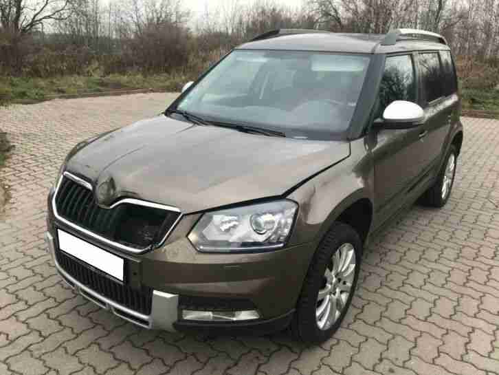 Skoda Yeti 2.0 TDI 4x4 Navi DSG Leder Xenon