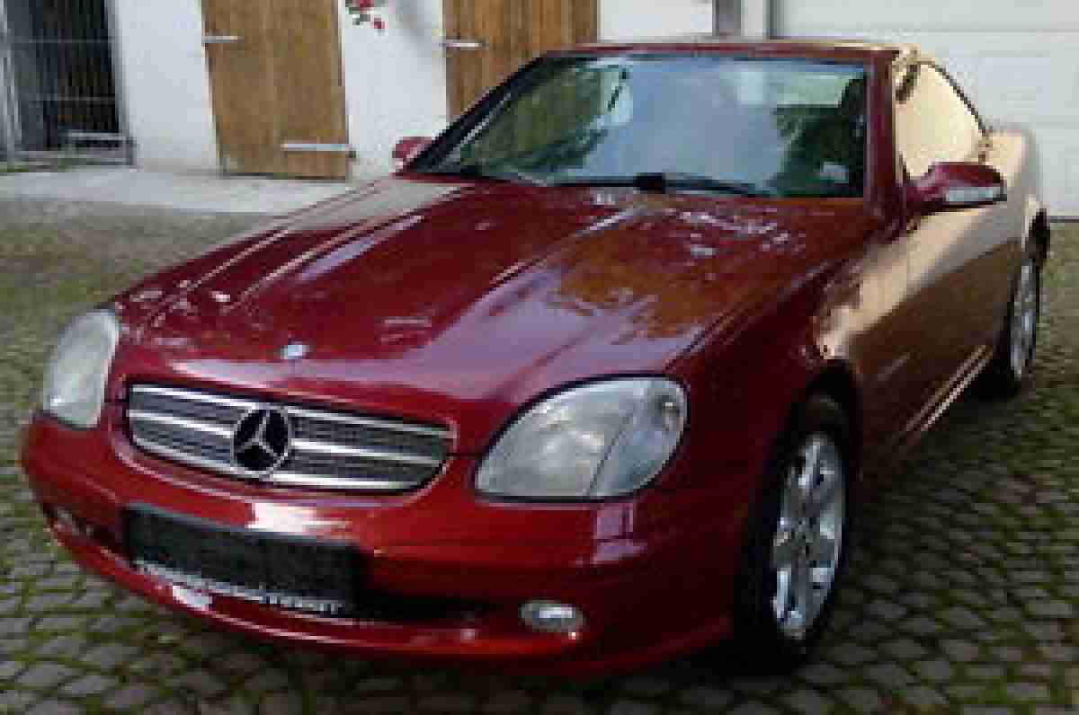 Slk 170 Kompressor Facelift Leder Xenon Vollausstattung