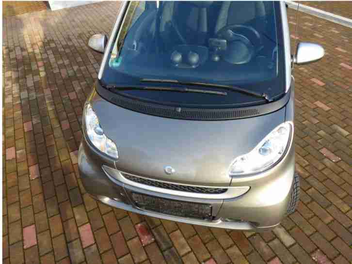 Smart 451 Fortwo Passion MHD 12/2011 24900km 71PS Topausstattung Grau Traumwagen