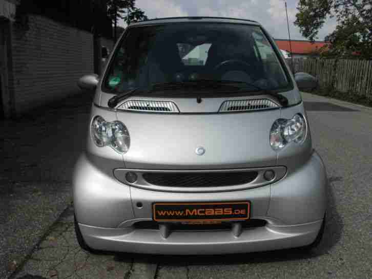 Smart Brabus Cabrio Leder,Klima SHZ,Servo 60000km 8-Fach Alu KD-Tüv-AU neu
