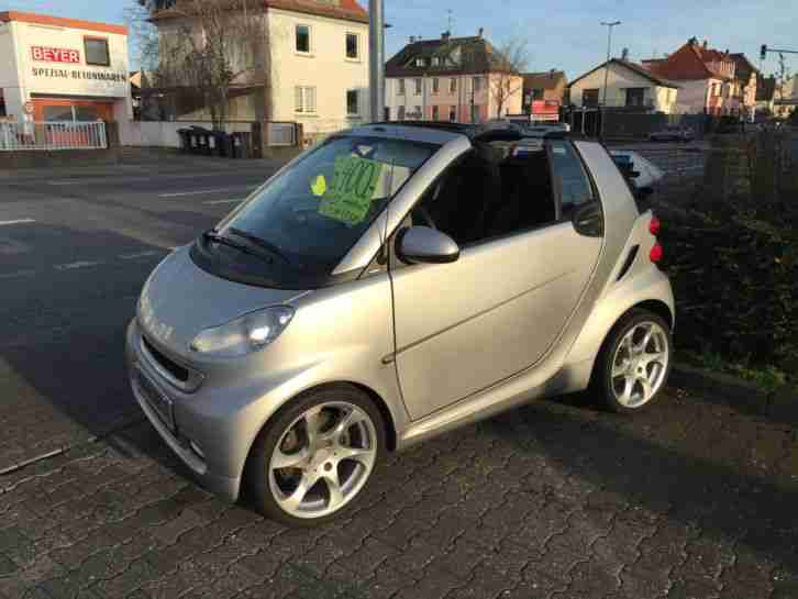 Smart Cabrio MHD,Aut.,Klima,TOP-Ausstattung&Zustand,Scheckheftgepfl.,unfallfrei