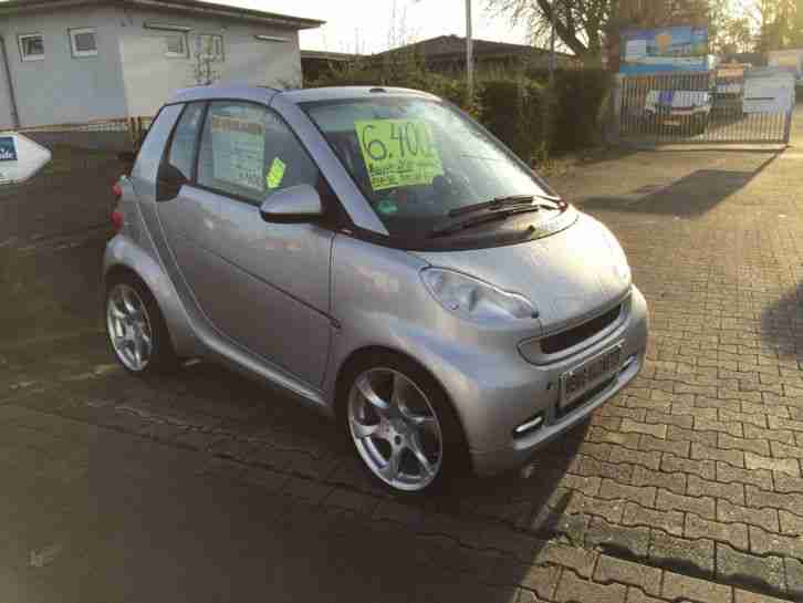 Smart Cabrio MHD,Aut.,Klima,TOP-Ausstattung&Zustand,Scheckheftgepfl.,unfallfrei